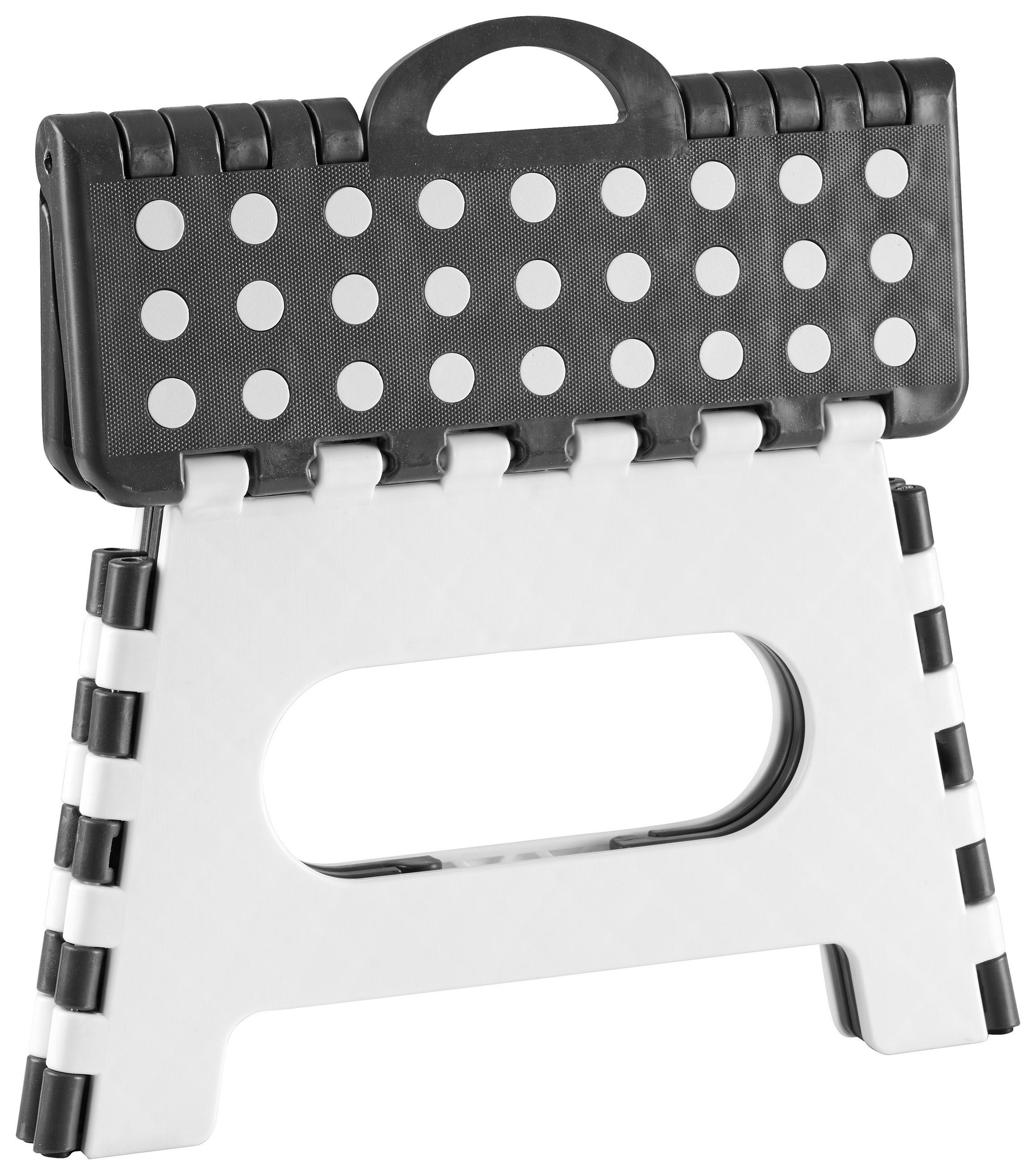 KLAPPTRITT - Grau, Basics, Kunststoff (31/22/22cm)