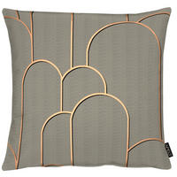 KISSENHÜLLE Loft Style 49/49 cm  - Rostfarben/Braun, Basics, Textil (49/49cm) - Ambiente