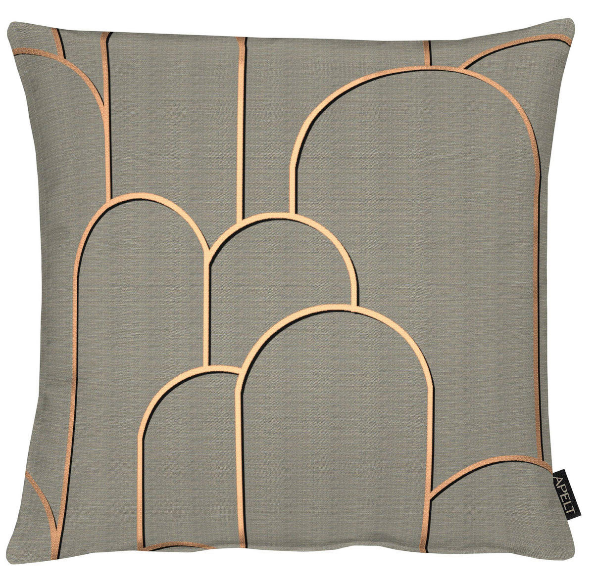 KISSENHÜLLE Loft Style 49/49 cm  - Rostfarben/Braun, Basics, Textil (49/49cm) - Ambiente