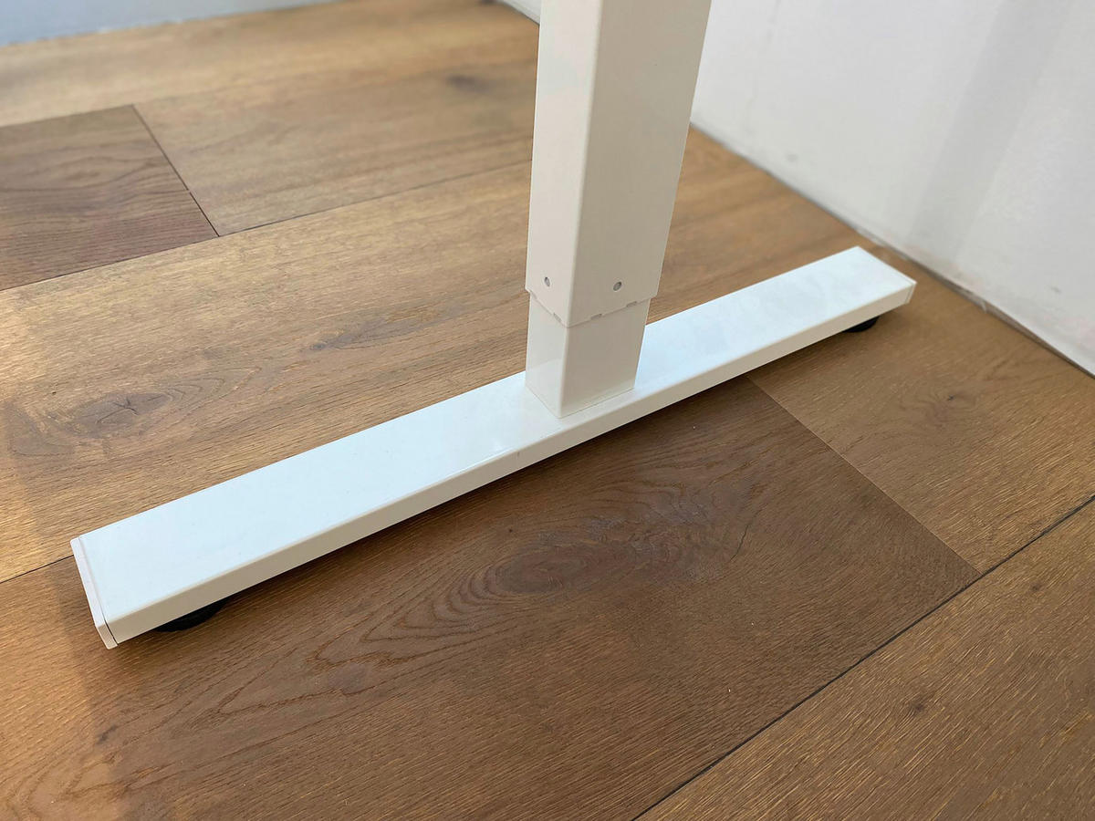 SCHREIBTISCH 138/60/72,7-117,2 cm Weiß  - Weiß, Basics, Holzwerkstoff/Kunststoff (138/60/72,7-117,2cm) - MID.YOU