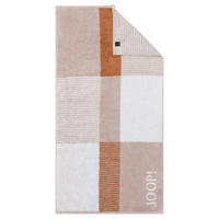 DUSCHTUCH DIVIDED SQUARES 80/150 cm  - Beige/Naturfarben, Basics, Textil (80/150cm) - Joop!
