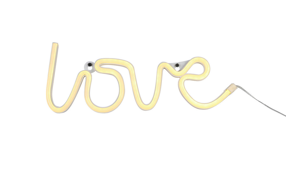 LED FALILÁMPA - áttetsző/fehér, Trend, műanyag (35/12,7/1,7cm) - Boxxx