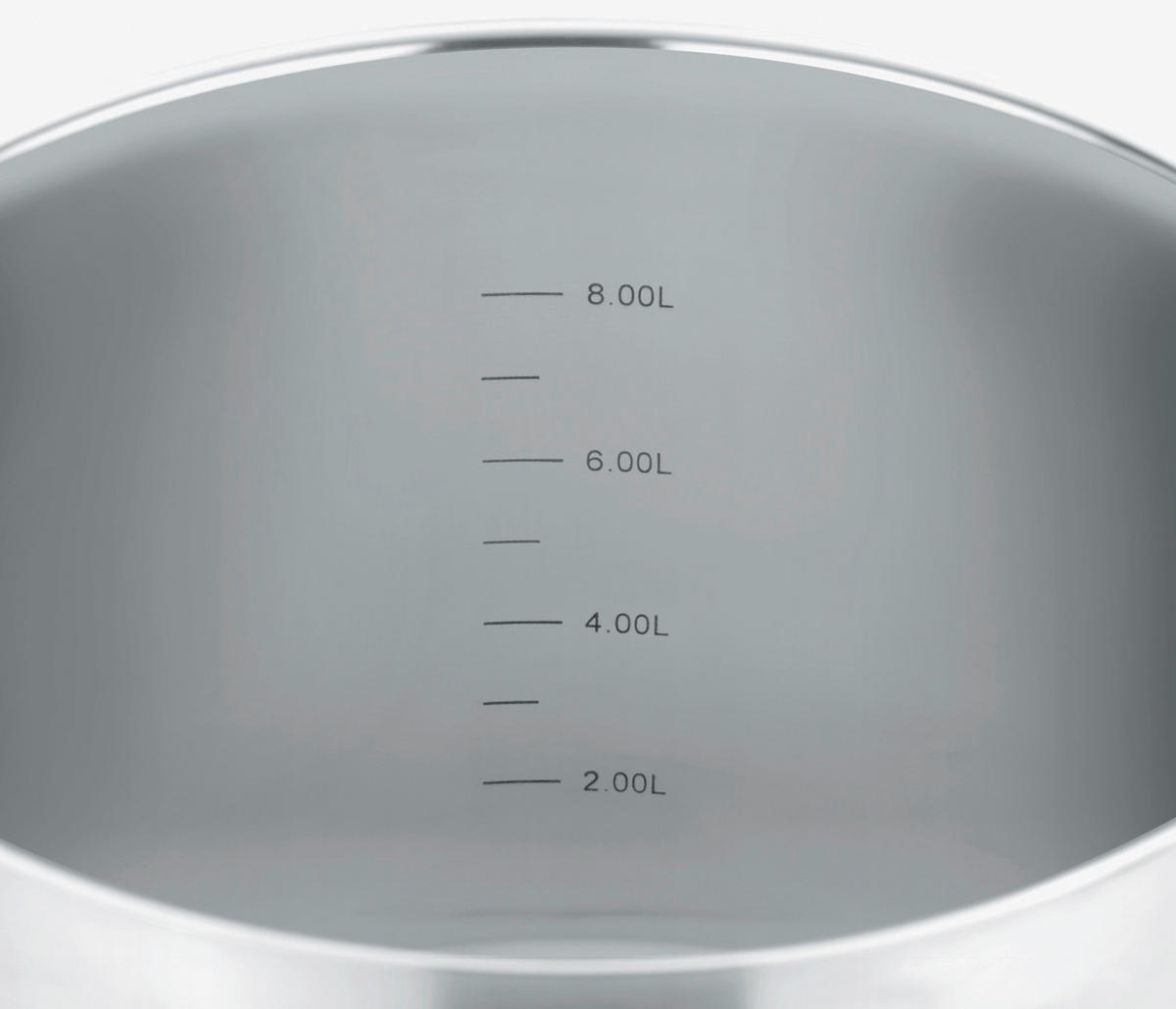 KOCHTOPFSET ELEGANCE 5-teilig  - Klar/Edelstahlfarben, Basics, Glas/Metall - GSW