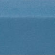BOXSPRING-SPANNLEINTUCH 90/220 cm  - Blau, KONVENTIONELL, Textil (90/220cm) - Novel