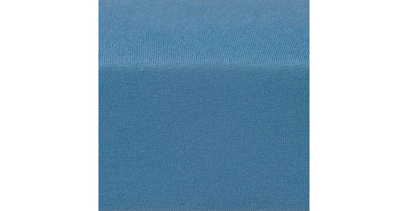BOXSPRING-SPANNLEINTUCH 140/220 cm  - Blau, KONVENTIONELL, Textil (140/220cm) - Novel