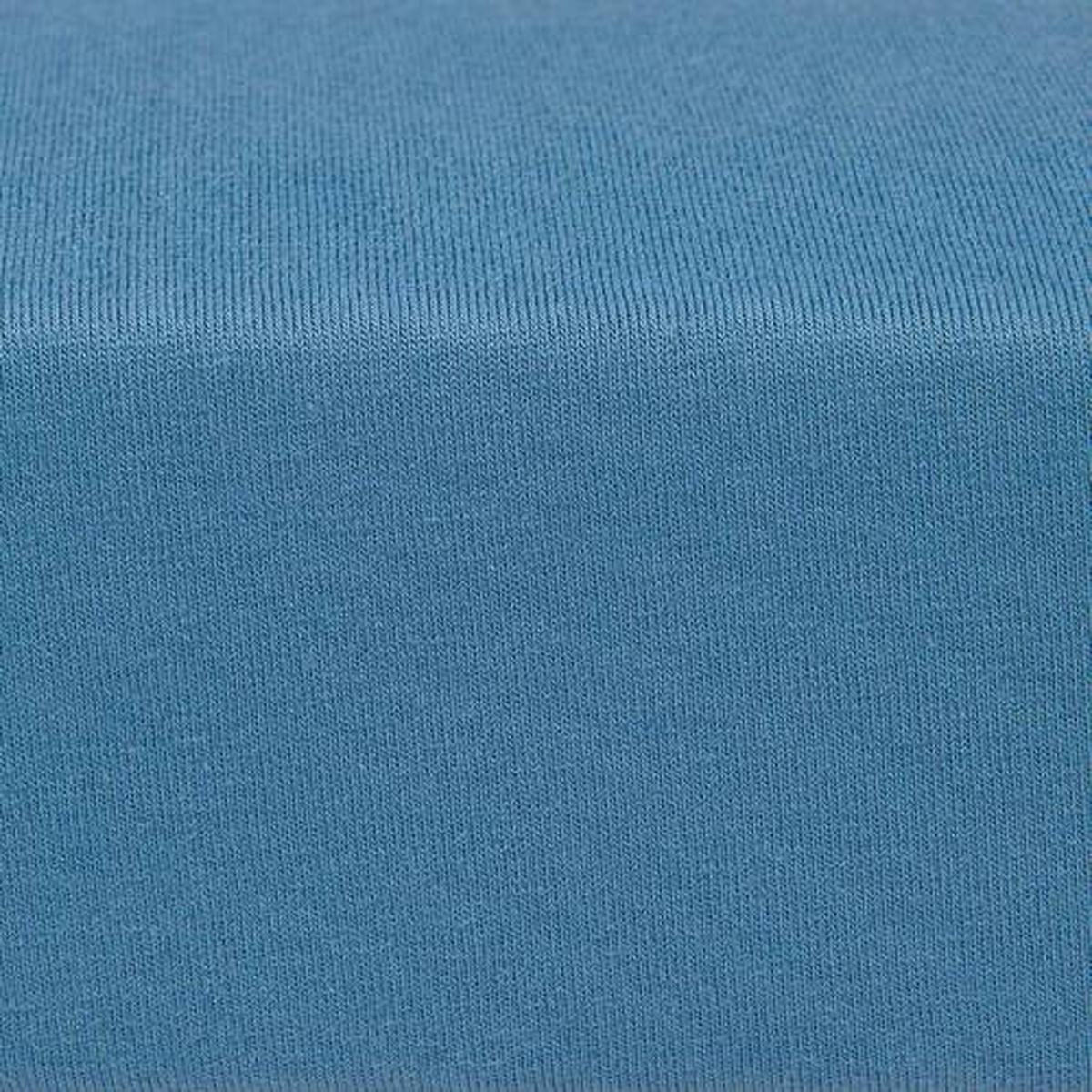 BOXSPRING-SPANNLEINTUCH 90/220 cm Jersey  - Blau, KONVENTIONELL, Textil (90/220cm) - Novel