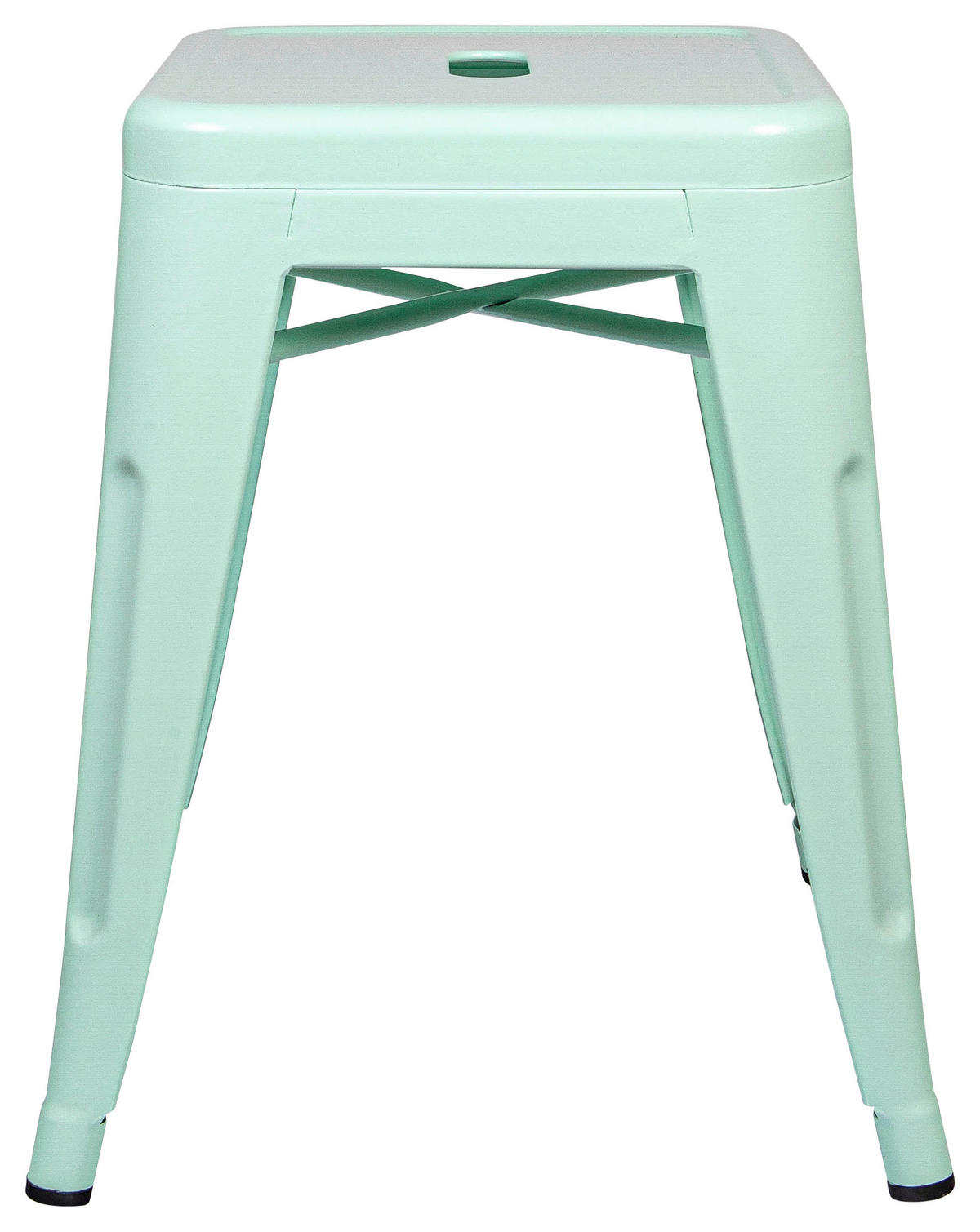 HOCKER Pastellgrün  - Pastellgrün, Basics, Metall (39/46/39cm) - MID.YOU