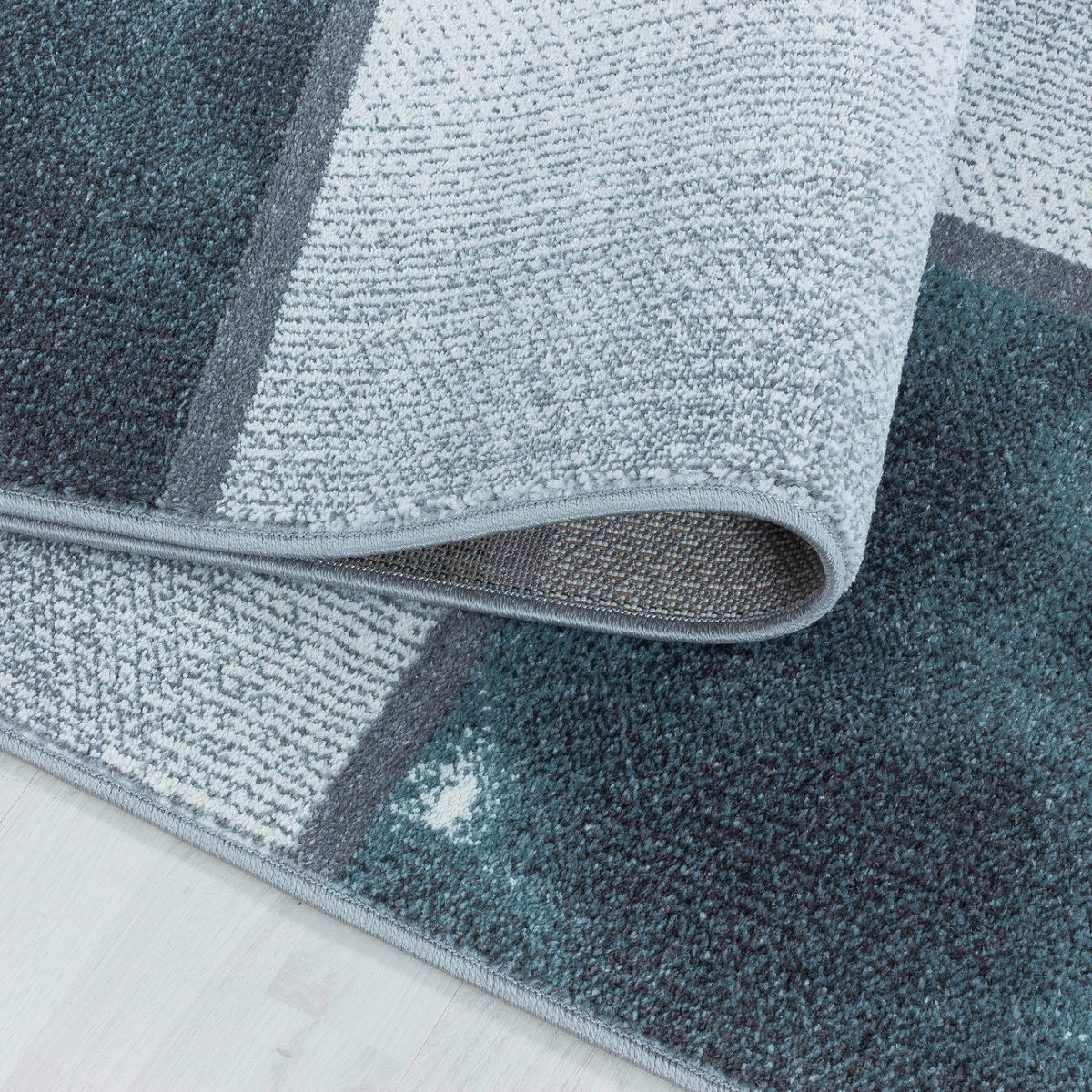 TKANI TEPIH 140/200 cm   plava  Ottawa 4201 blau  - plava, Design, tekstil (140/200cm)
