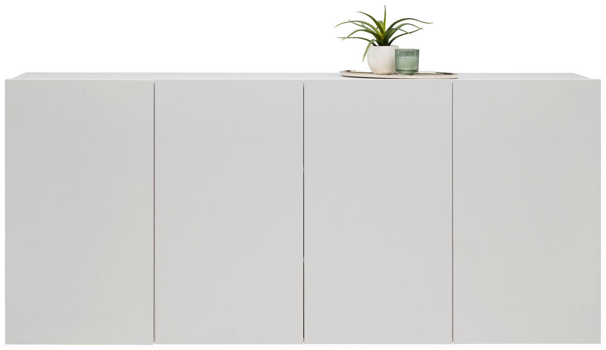 SIDEBOARD  in 180/80/42 cm  - Weiß, MODERN, Holzwerkstoff (180/80/42cm) - Hom`in