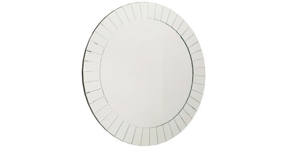 WANDSPIEGEL Silberfarben - Silberfarben, Trend, Glas/Holzwerkstoff (90/90/1,9cm) - Xora