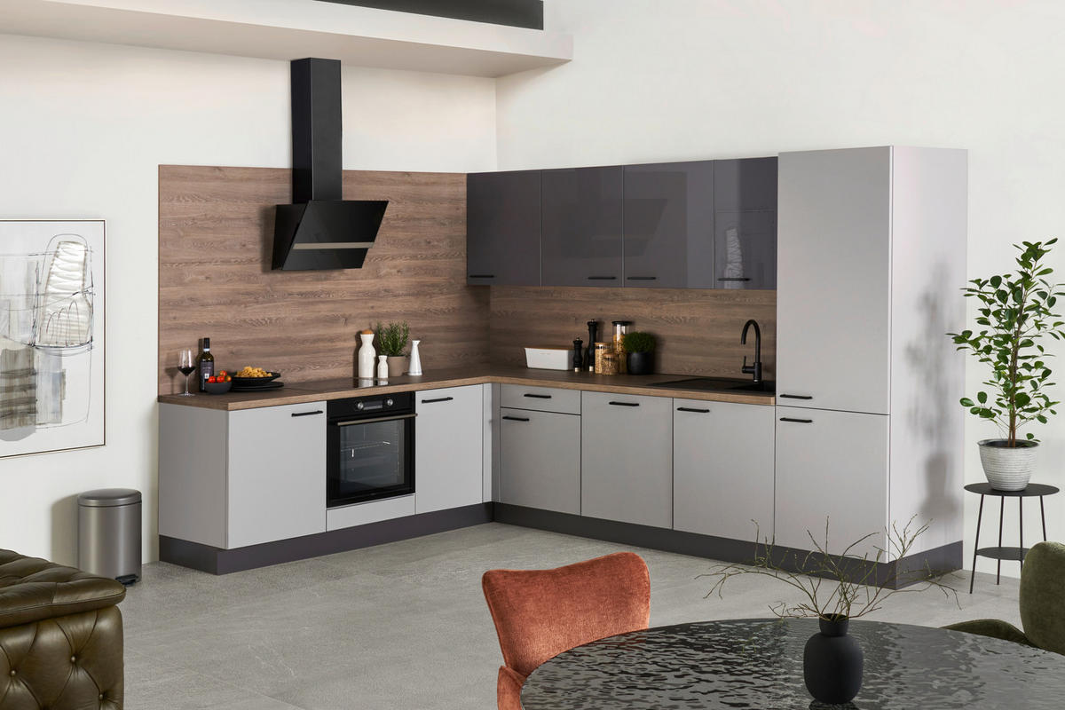 KUCHYNĚ NA MÍRU FLORIAN - magnolie, Design, kompozitní dřevo - Celina