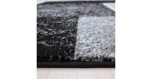 FLACHWEBETEPPICH 240/340 cm Hawaii Schwarz - Schwarz, Design, Textil (240/340cm) - Novel