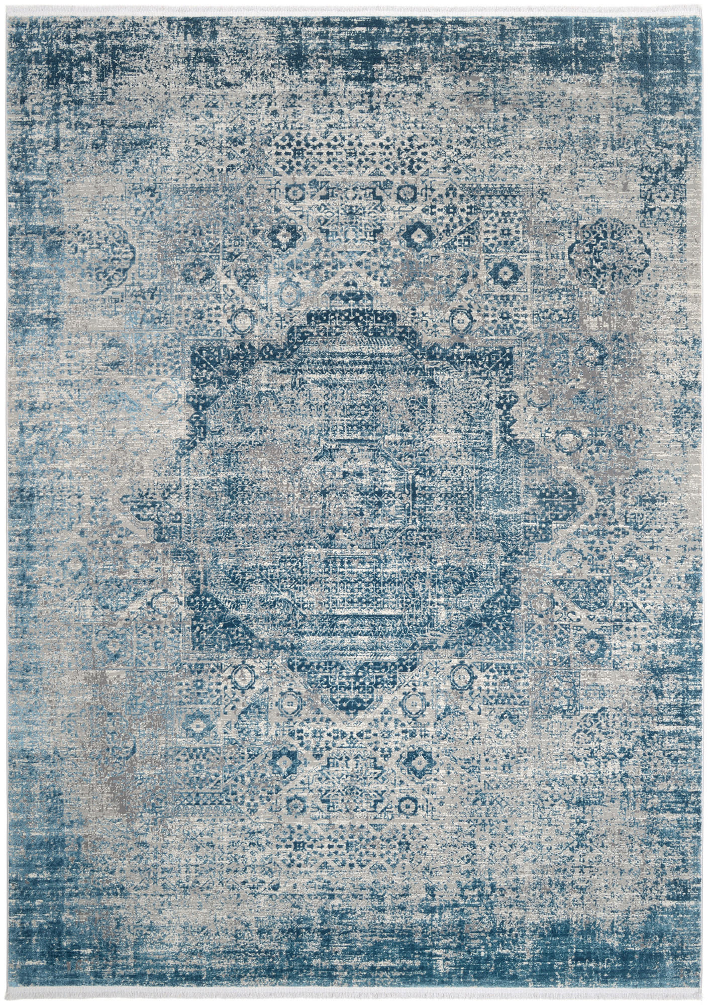 WEBTEPPICH 200/290 cm Tesoro  - Blau, Design, Textil (200/290cm) - Dieter Knoll