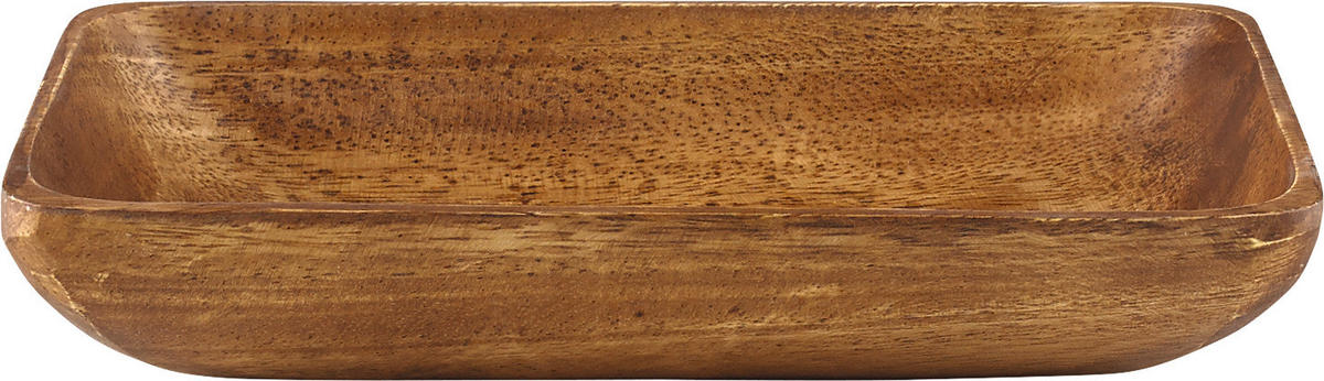 SCHALE  - Akaziefarben, Basics, Holz (20/12,5/3,5cm) - Homeware Profession.