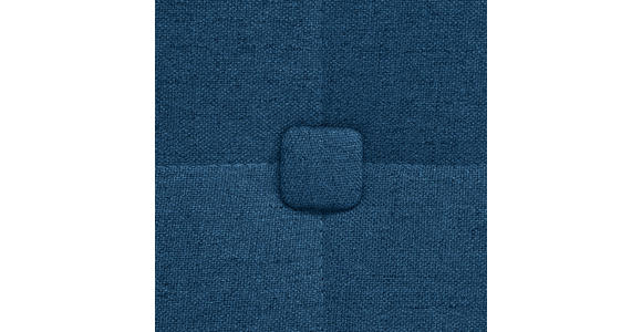 BOXSPRINGBETT 200/200 cm in Dunkelblau - Alufarben/Dunkelblau, KONVENTIONELL, Textil (200/200cm) - Dieter Knoll