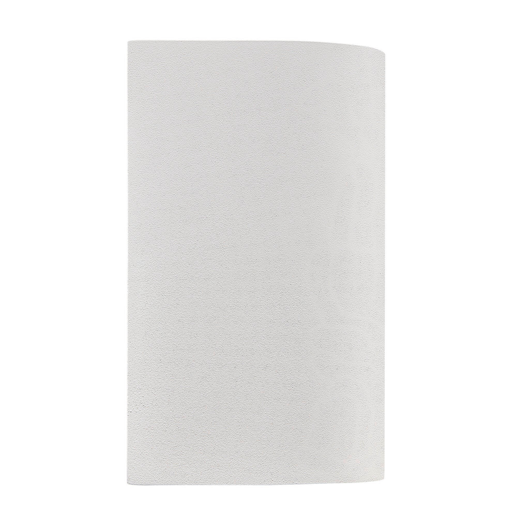 AUßENWANDLEUCHTE 8,7/10/17,2 cm   - Weiß, Design, Metall (8,7/10/17,2cm) - Nordlux