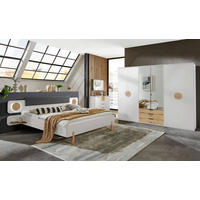 BETTANLAGE - Eichefarben/Graphitfarben, Design, Textil (180/200cm) - MID.YOU
