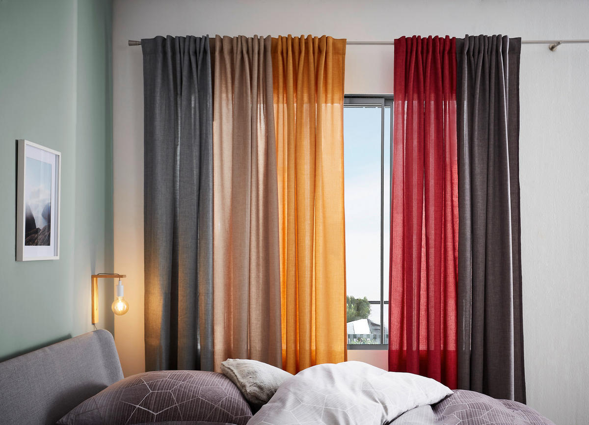 GOTOVA ZAVJESA bež 140/245 cm   - bež, Basics, tekstil (140/245cm) - Boxxx