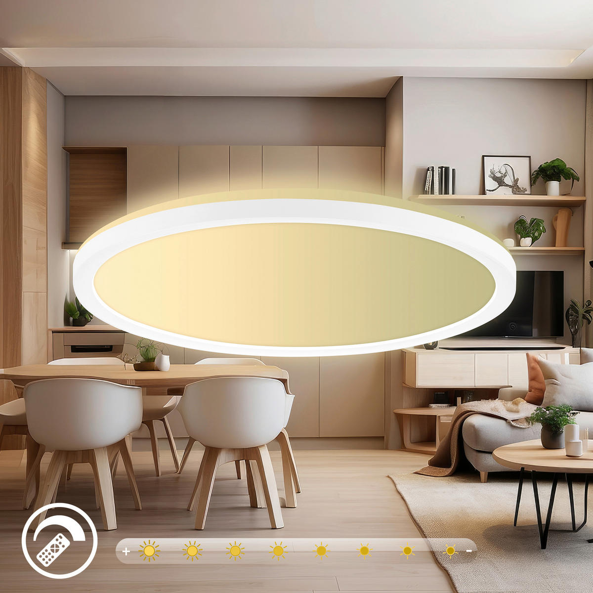LED-PANEEL Tava A 29,3/2,8 cm   - Weiß, Basics, Kunststoff (29,3/2,8cm)