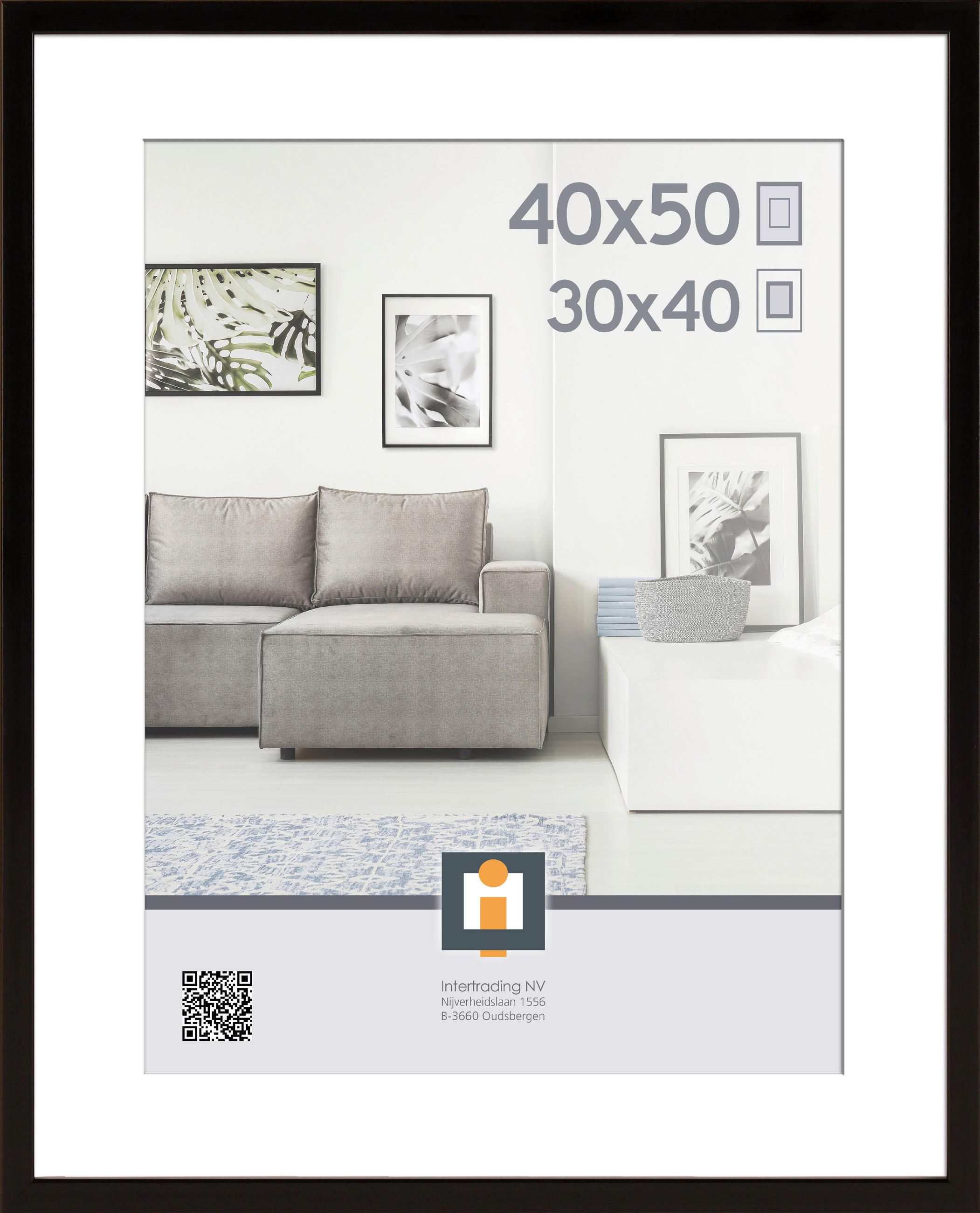 RÁM NA OBRAZY, 1 foto 40 cm x 50 cm