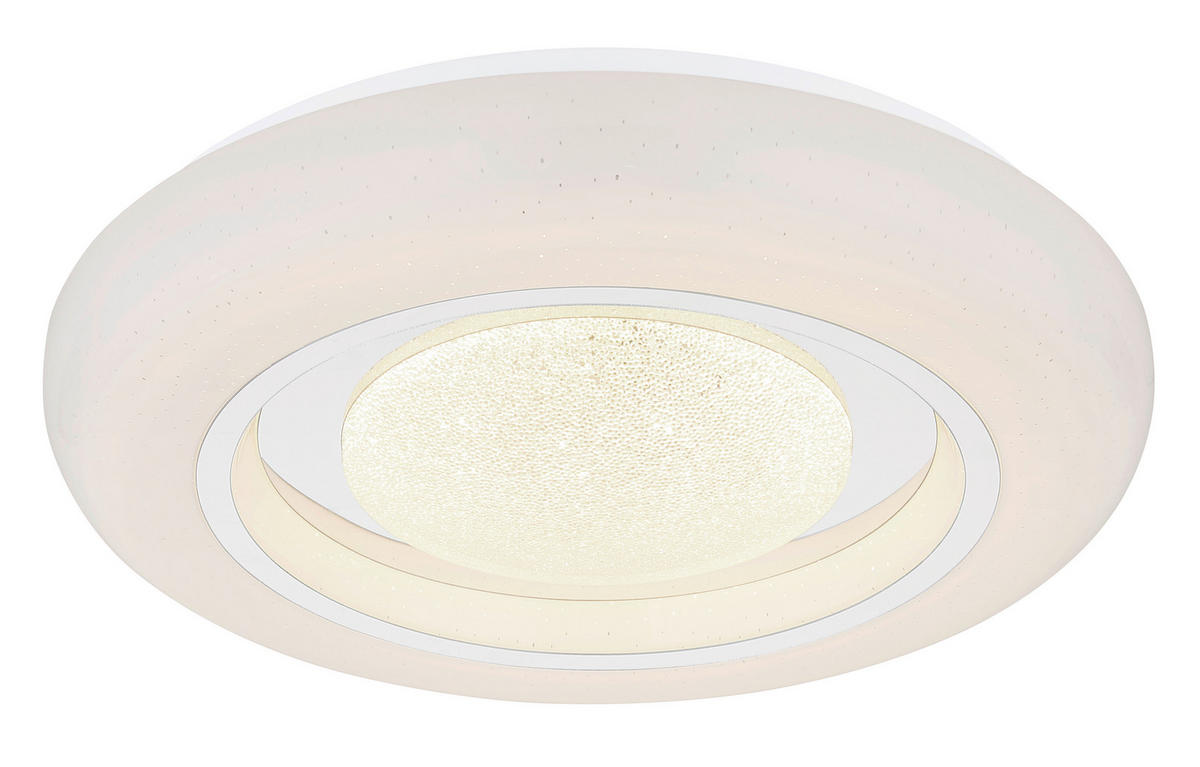LED SVJETILJKA STROPNA BURRO  - bijela/opalna, Design, metal/plastika (39/8cm)