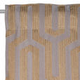 FERTIGVORHANG  blickdicht  140/245 cm   - Taupe/Goldfarben, Design, Textil (140/245cm) - Dieter Knoll