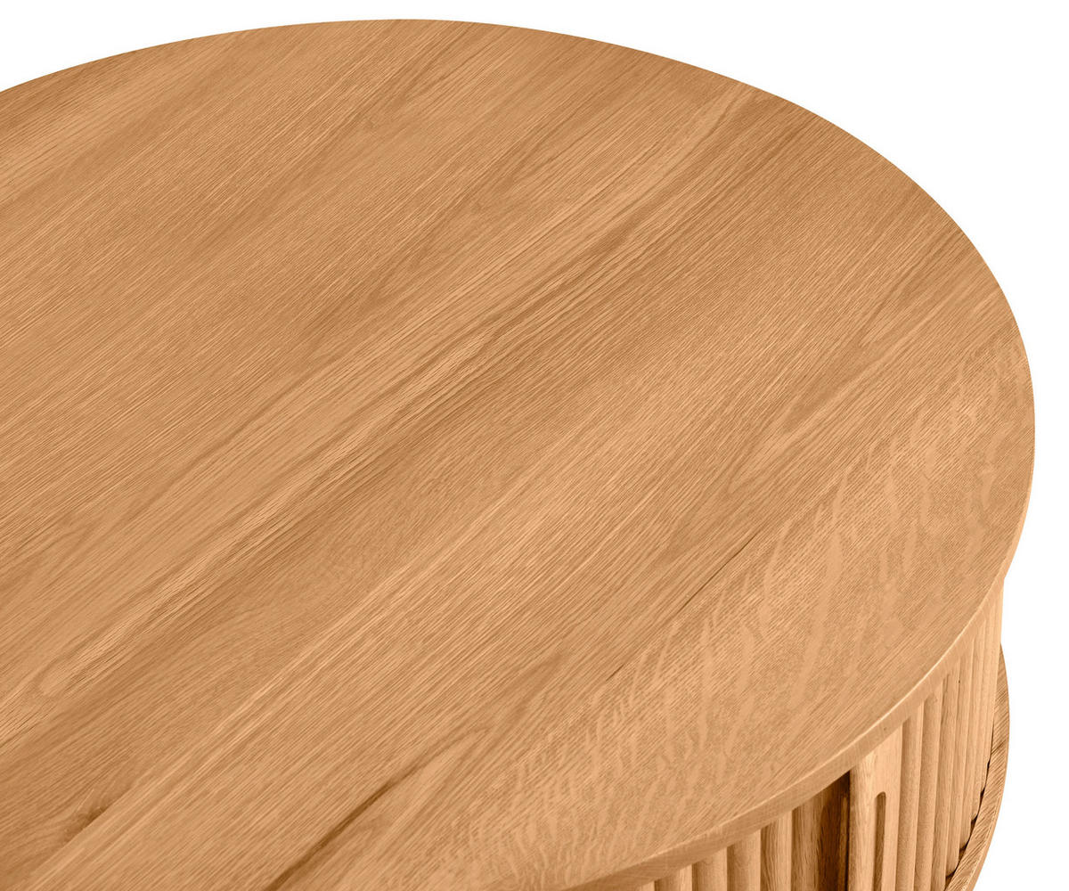 KONFERENČNÝ STOLÍK, farba duba, drevo, kompozitné drevo, 80/80/41 cm - farba duba, Natur, drevo/kompozitné drevo (80/80/41cm) - Waldwelt