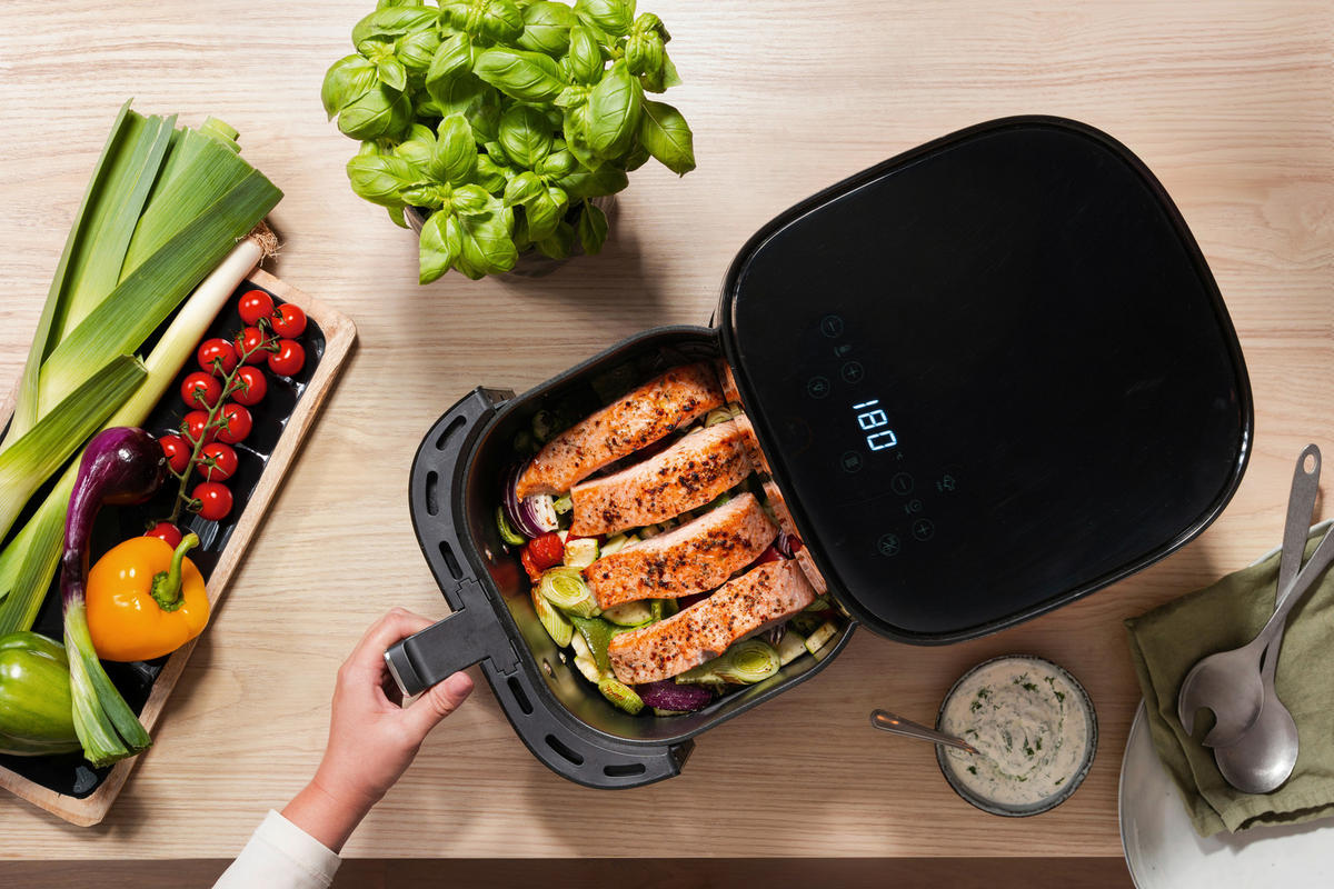 AIRFRYER Wilfa  - svart, Basics, metall/plast (6l) - Wilfa