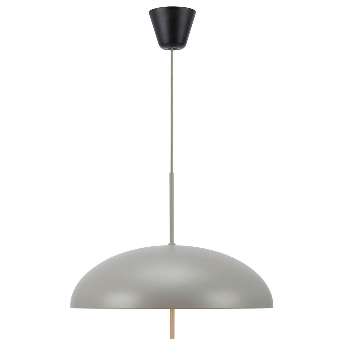 HÄNGELEUCHTE VERSALE 49,5/41 cm   - Graubraun, Design, Metall (49,5/41cm) - Nordlux