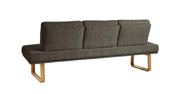 SITZBANK 224/92/78 cm  in Braun  - Eichefarben/Braun, Design, Holz/Textil (224/92/78cm) - Dieter Knoll