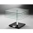 COUCHTISCH in Metall, Kunststoff, Glas, Holzwerkstoff 75/75/46-62 cm - Schwarz, Design, Glas/Holzwerkstoff (75/75/46-62cm) COUCHTISCH in Metall, Kunststoff, Glas, Holzwerkstoff 75/75/46-62 cm - Schwarz, Design, Glas/Holzwerkstoff (75/75/46-62cm)