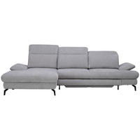 HÖRNSOFFA i velour ljusgrå  - ljusgrå/svart, Design, metall/textil (184/288cm) - Best Price