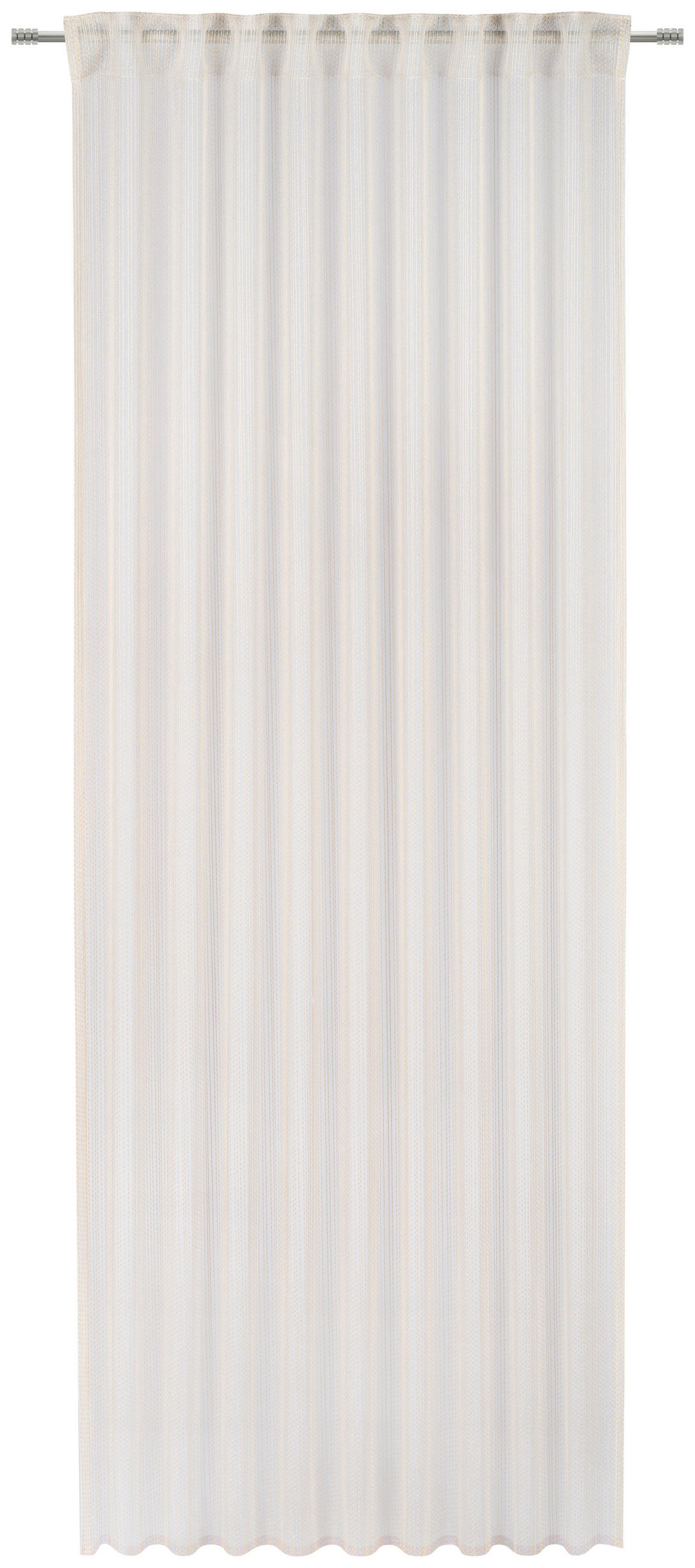 ZAVJESA SA SKRIVENIM OMČAMA bež  300/160 cm  - bež, Basics, tekstil (300/160cm) - Esposa