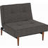 SESSEL in Textil Braun - Ulmefarben/Dunkelbraun, Design, Holz/Textil (90/79/115cm) - Innovation SESSEL in Textil Braun - Ulmefarben/Dunkelbraun, Design, Holz/Textil (90/79/115cm) - Innovation