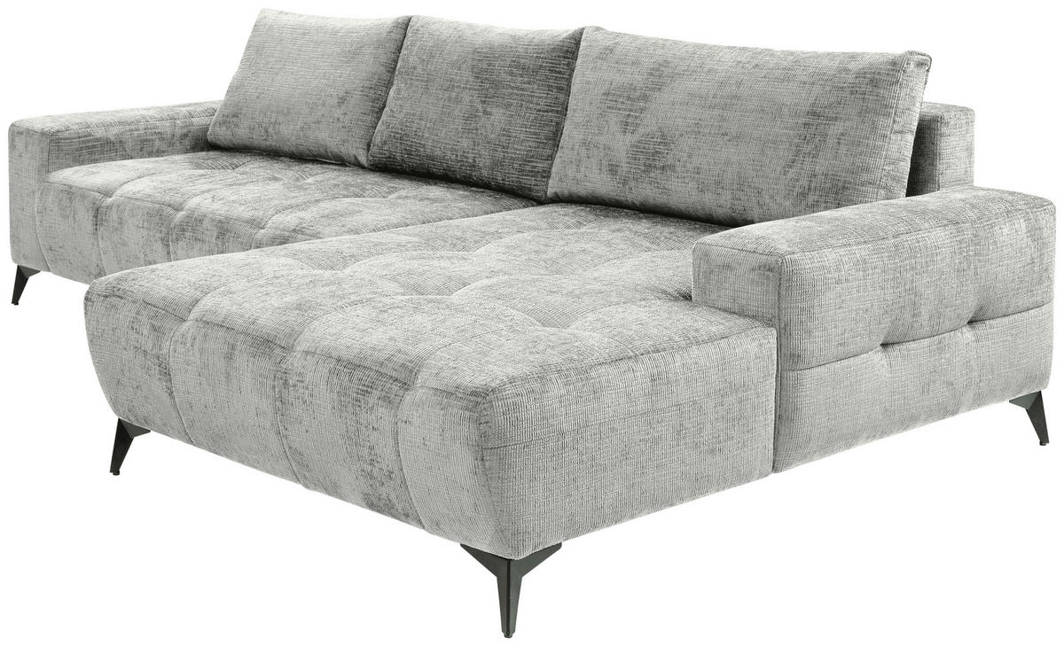 SOFFA i taupe  - svart/taupe, Design, metall/textil (290/175cm) - Stylife