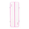 GYMNASTIKMATTE aufblasbar 300/100/20 cm  - Rosa/Weiß, KONVENTIONELL, Kunststoff (300/100/20cm) - Atrigo