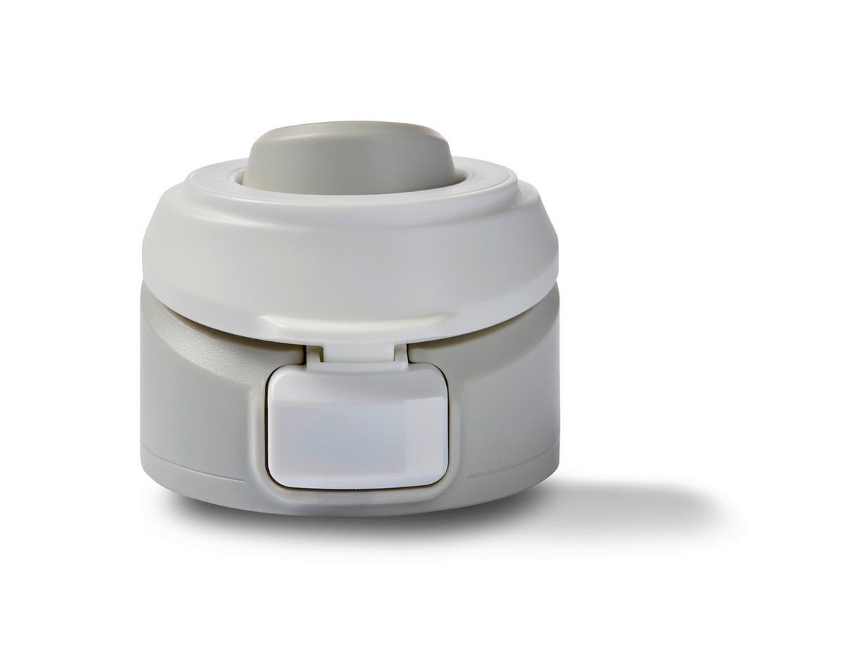 THERMOSFLASCHE 0.71 l  - Weiss, Trend, Kunststoff/Metall (7,5cm) - Homeware Profession.