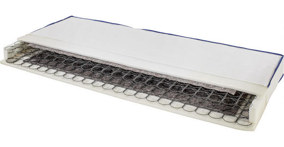 Federkernmatratze Coppy 90x200 H2 - Weiß, Textil (90/200cm) - Primatex
