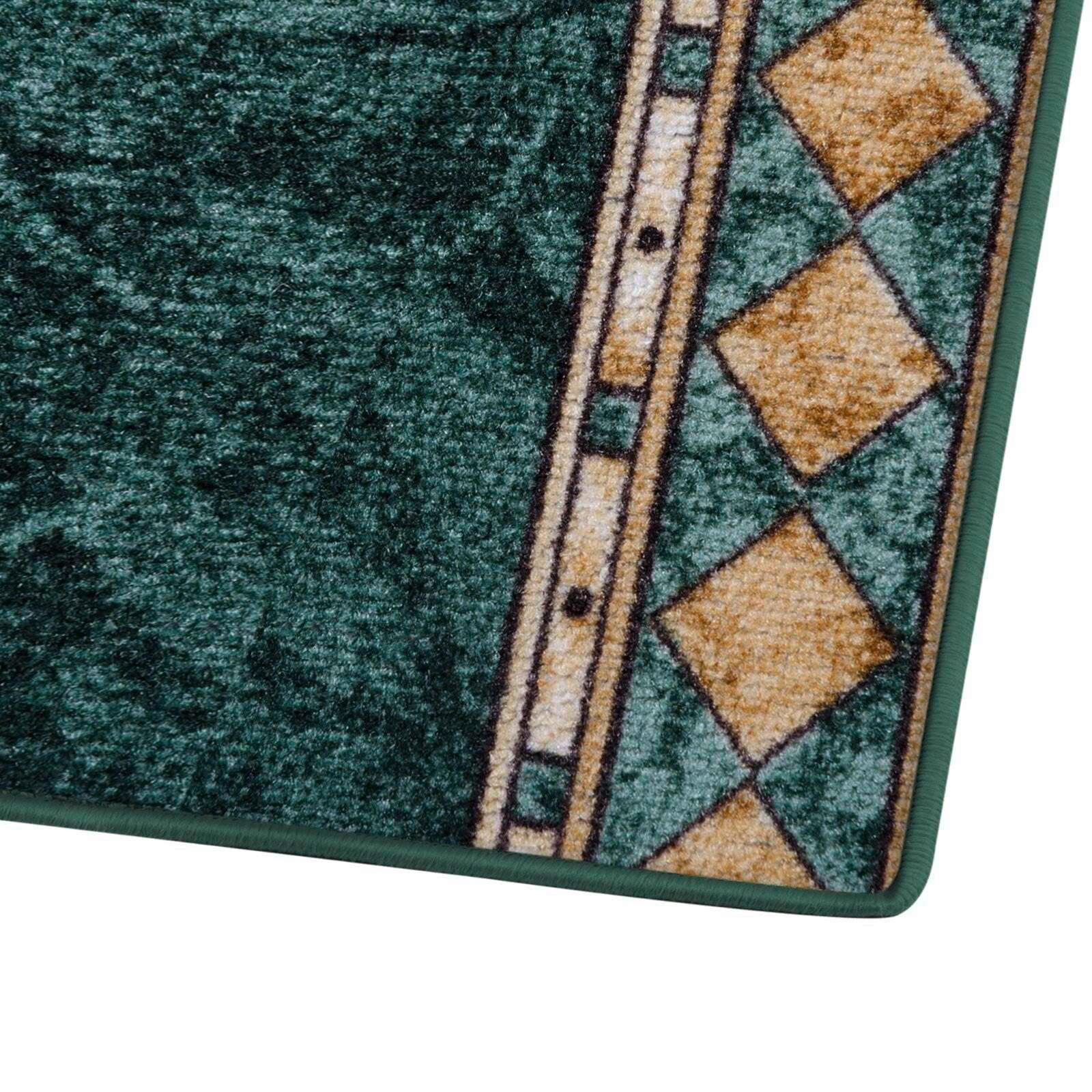 LÄUFER 80/250 cm FD Grün  - Grün, KONVENTIONELL, Kunststoff/Textil (80/250cm)