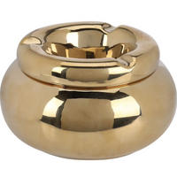 ASKFAT - silver/guldfärgad, Basics, keramik (11/6cm)