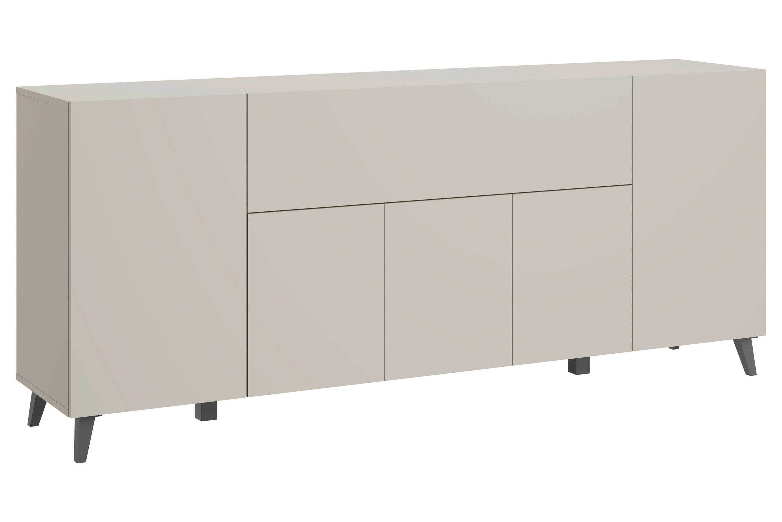 SIDEBOARD  180/76/37,5 cm  - Kaschmir/Beige, Design, Holzwerkstoff/Kunststoff (180/76/37,5cm) - P & B