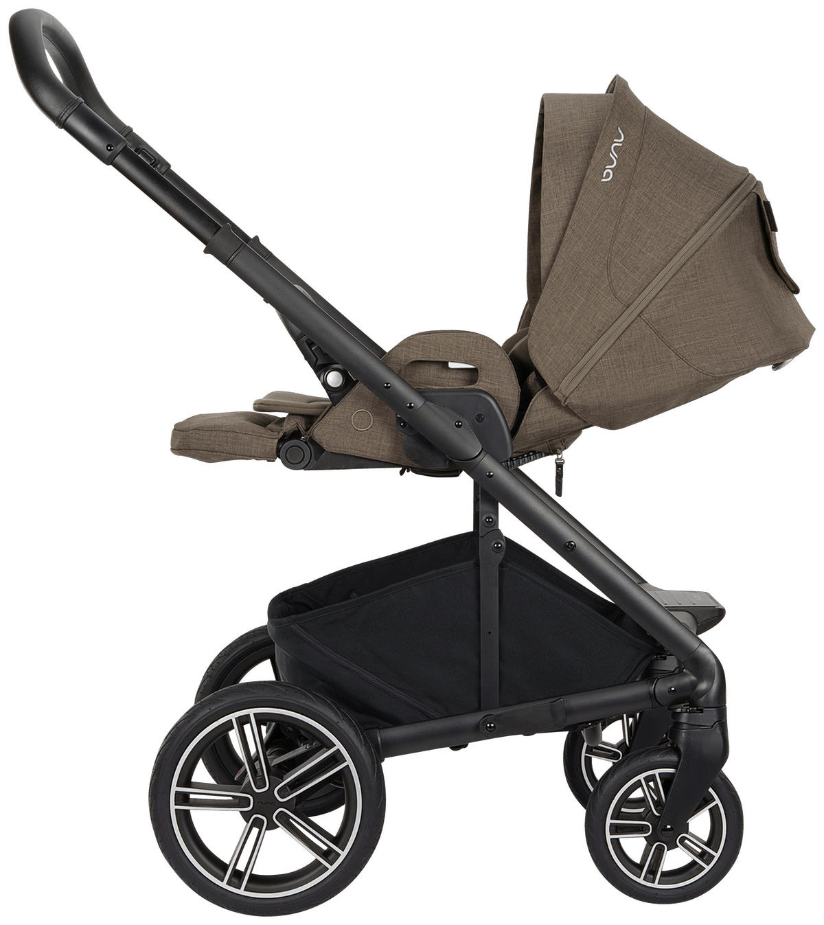 KOMBIKINDERWAGEN  Mixx Next  Pistachio  - Schwarz, Basics, Metall (60/110/82cm) - Nuna
