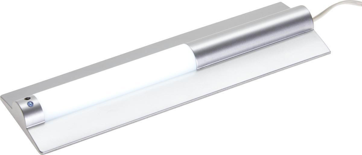 LAMPĂ LED DECORATIVĂ - culoare aluminiu, Design, plastic (16cm) - Hom`in