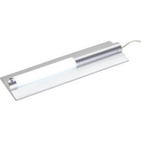 DEKORAČNÍ LED SVÍTIDLO barvy hliníku - barvy hliníku, Design, plast (16cm) - Hom`in