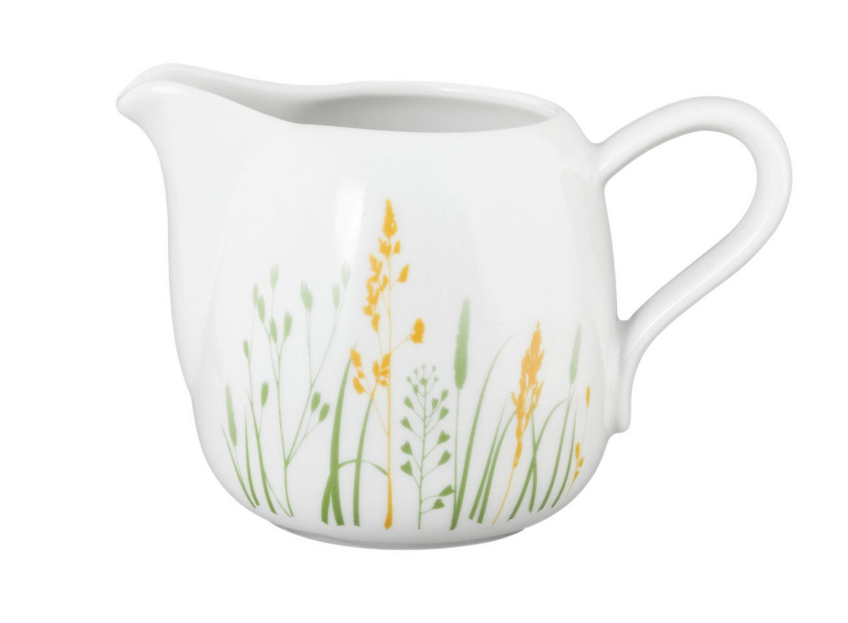 MALI VRČ ZA MLIJEKO   Liberty Meadow Grasses  - bijela/zelena, Basics, keramika (260ml) - Seltmann Weiden