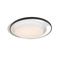 LED-DECKENLEUCHTE Ceru   - Anthrazit/Weiß, Design, Metall (88/10/80cm) - Trio Leuchten