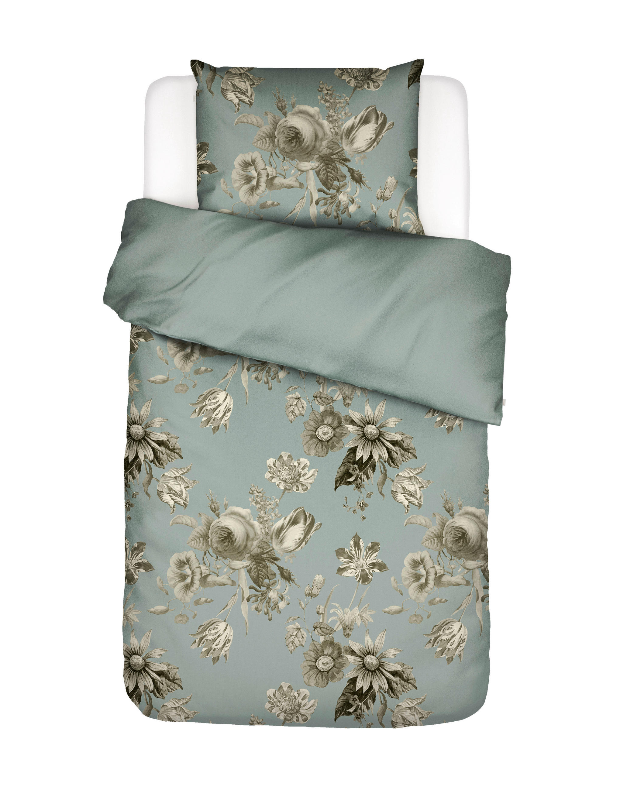 POVLAK NA PŘIKRÝVKU světle modrá 140/200 cm - světle modrá, Romantický / Rustikální, textil (140/200cm) - Essenza