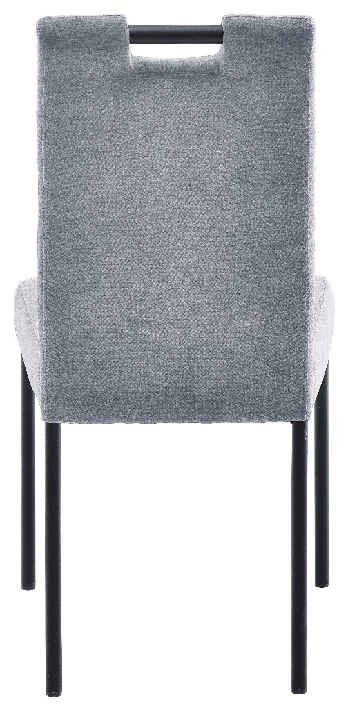 STUHL Webstoff Mintgrün  - Schwarz/Mintgrün, KONVENTIONELL, Textil/Metall (46/91/61cm) - Carryhome