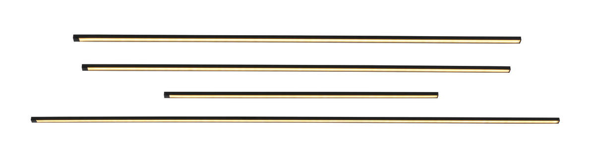 LED TRAKA - providno/crna, Trendi, plastika - Boxxx