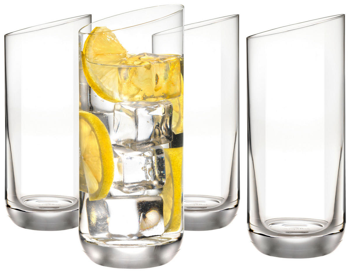 SET ČAŠA  4-dijelni   New Moon  - prozirno, Design, staklo (300ml) - Villeroy & Boch